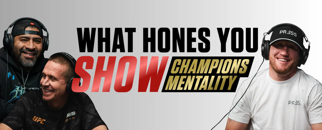 WHAT HONES YOU SHOW I EPISODE #1: FORGED LONG BEFORE THE LIGHTS, UFC 324 PREP WITH JUSTIN GAETHJE ONX Sports, INC MMA Fight Gloves and Gear by Trevor Wittman