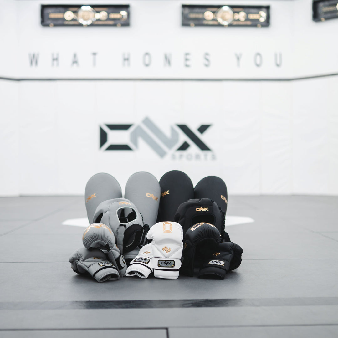 The new ONX Precision MMA line in the ONX gym.