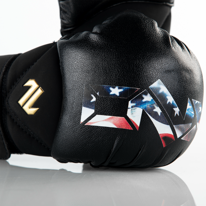 MMA Sparring Gloves I ONX Premium Line I Red White &amp; Blue Limited Edition