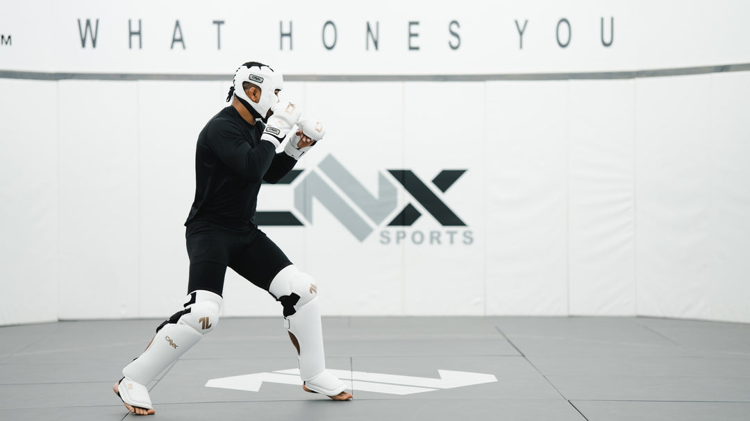 MMA Shin &amp; Knee Guards Bundle (L&amp;R Pair) I ONX Precision Line.