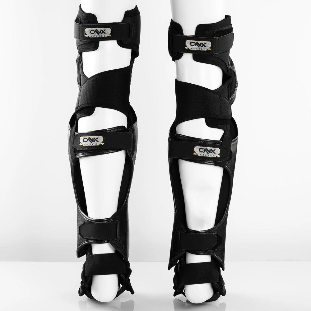 MMA Shin Guards & Knee Guards Bundle (LEFT & RIGHT PAIR) - NEW ONX Sports, INC MMA Fight Gloves and Gear by Trevor Wittman