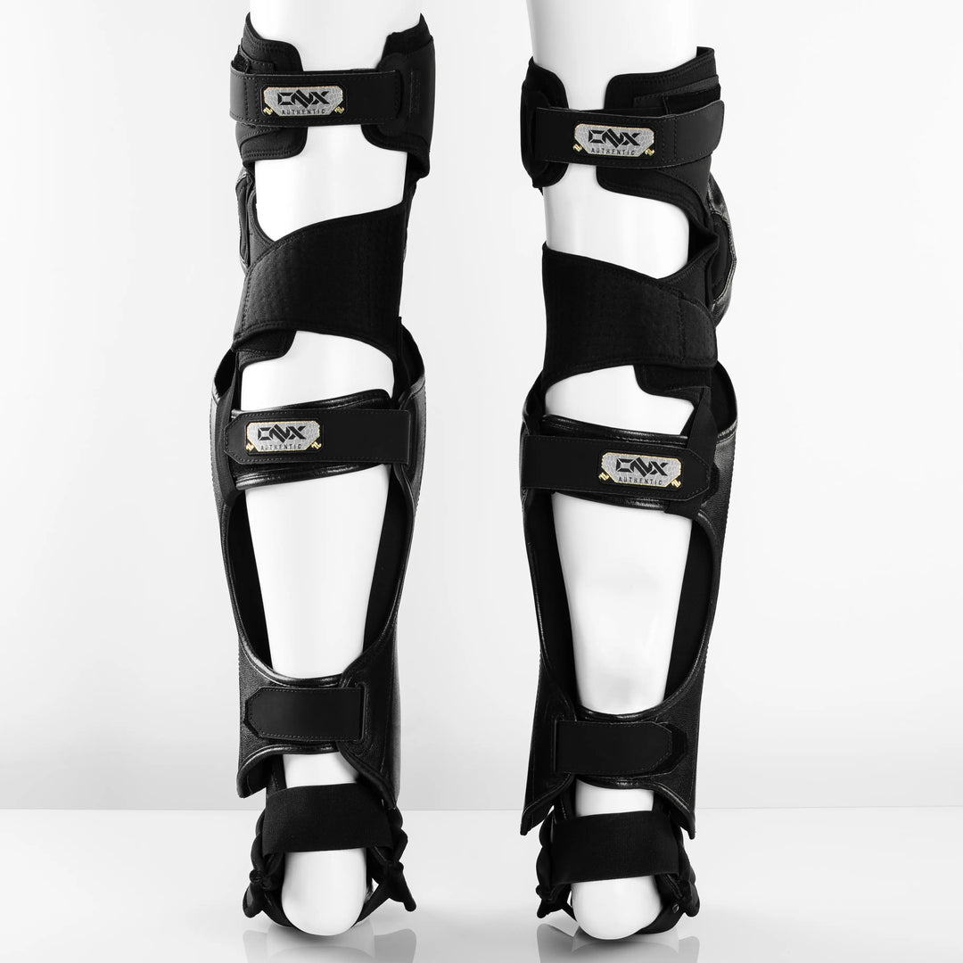 MMA Shin Guards & Knee Guards Bundle (LEFT & RIGHT PAIR) - NEW ONX Sports, INC MMA Fight Gloves and Gear by Trevor Wittman
