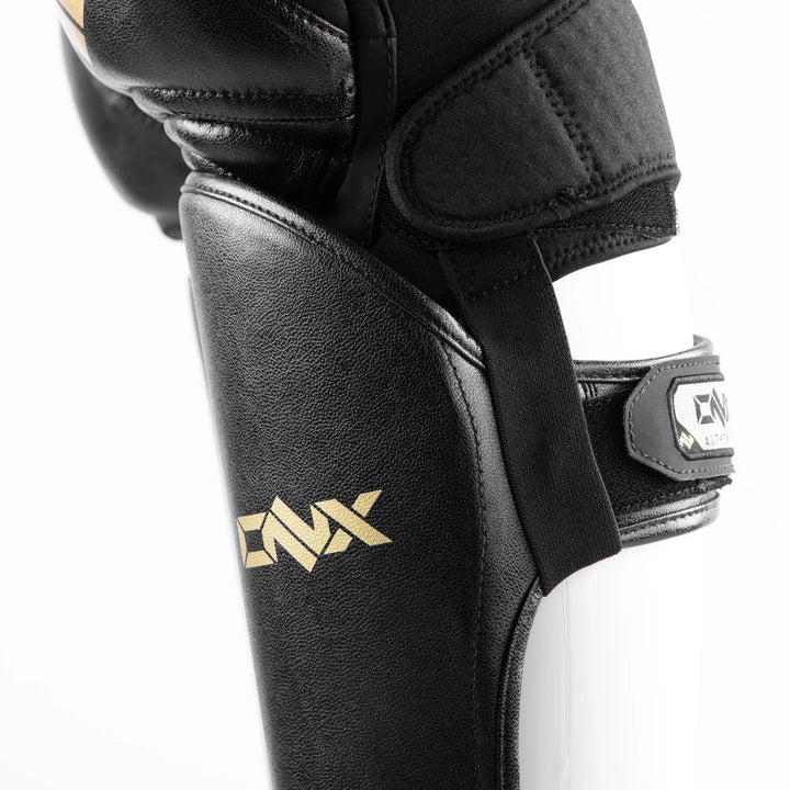 MMA Shin Guards & Knee Guards Bundle (LEFT & RIGHT PAIR) - NEW ONX Sports, INC MMA Fight Gloves and Gear by Trevor Wittman