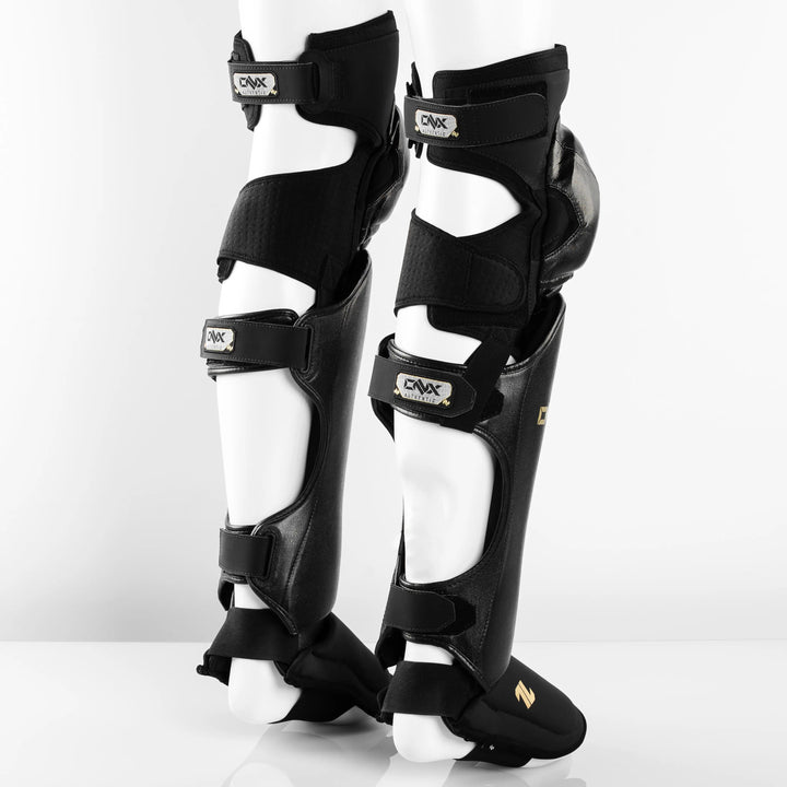 MMA Shin Guards & Knee Guards Bundle (LEFT & RIGHT PAIR) - NEW ONX Sports, INC MMA Fight Gloves and Gear by Trevor Wittman