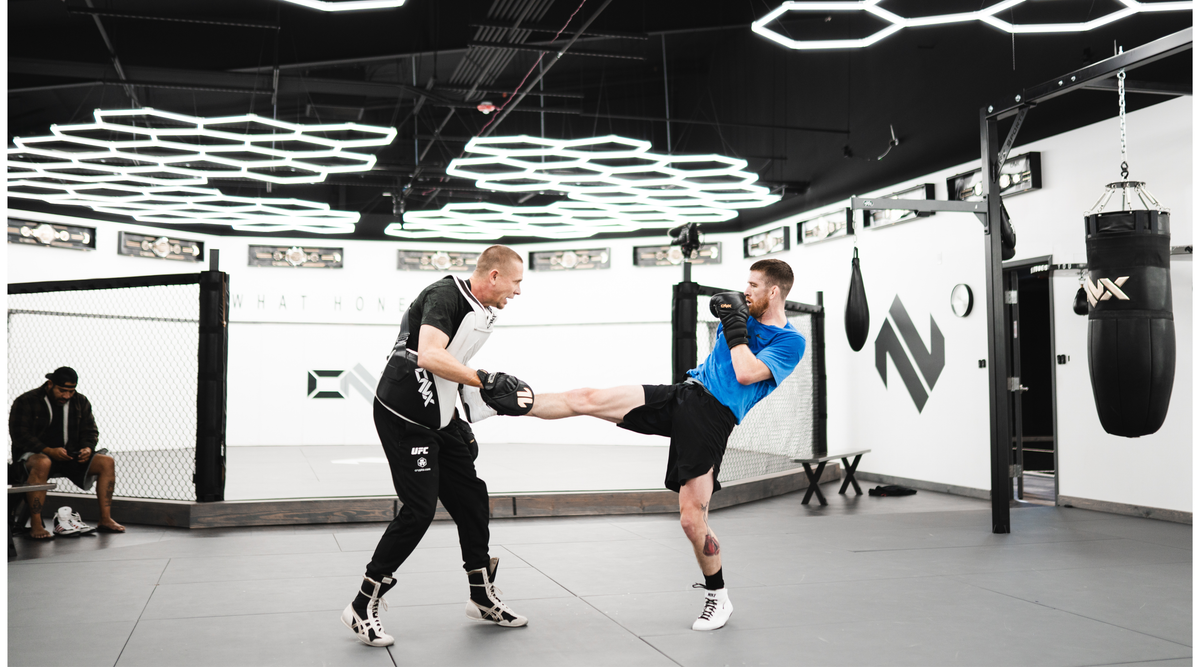 Trevor Wittman MMA training with ONX gear