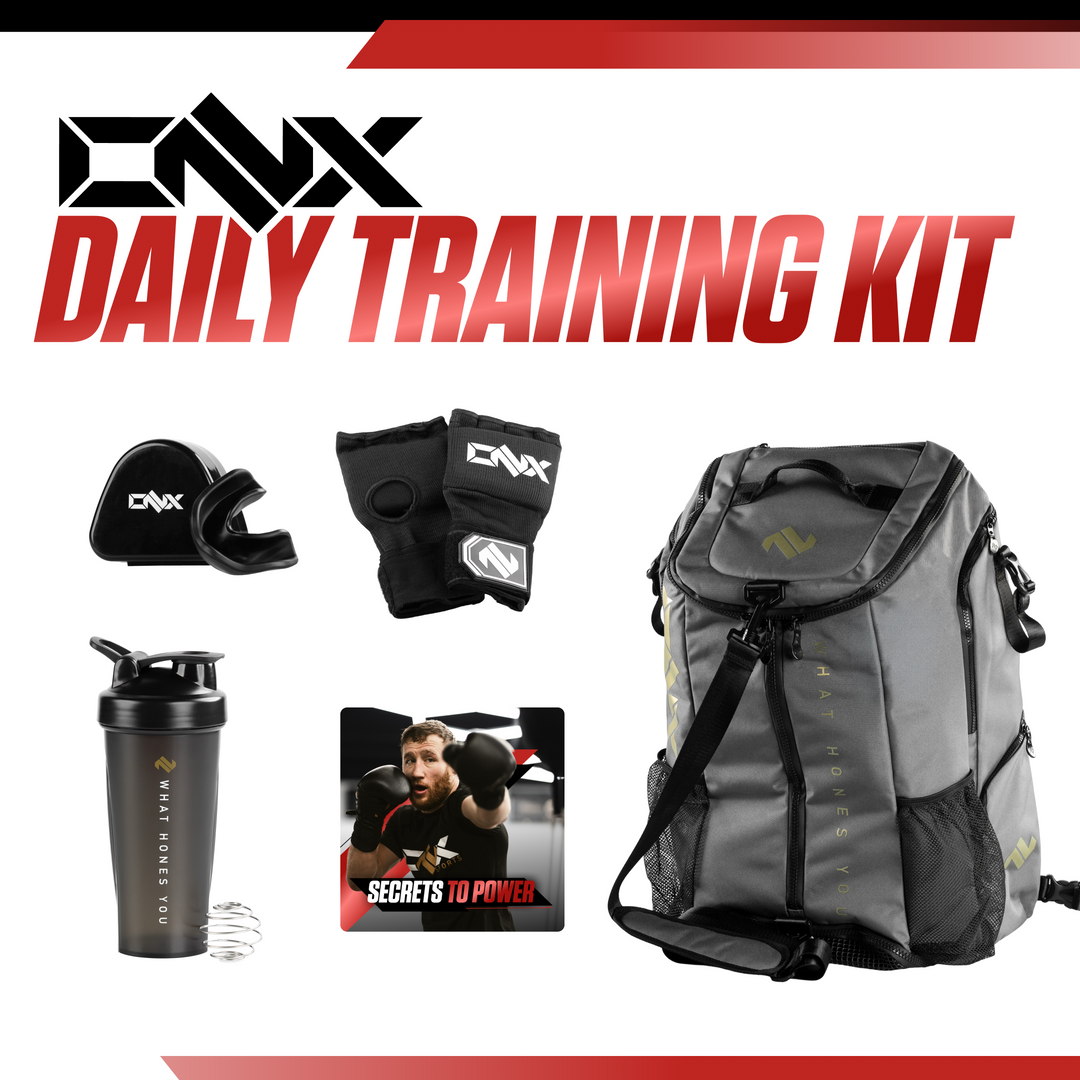 All five ONX Daily Training kit components laid flat with individual a la carte prices labeled next to each item