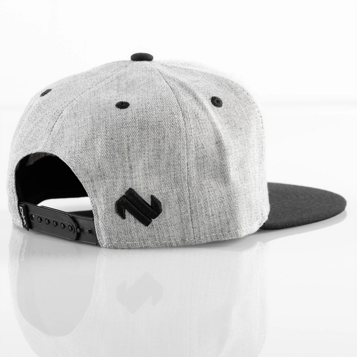 MMA FIGHTWEAR—ONX RU1 SNAPBACK HAT—HEATHER GREY ONX Sports, INC