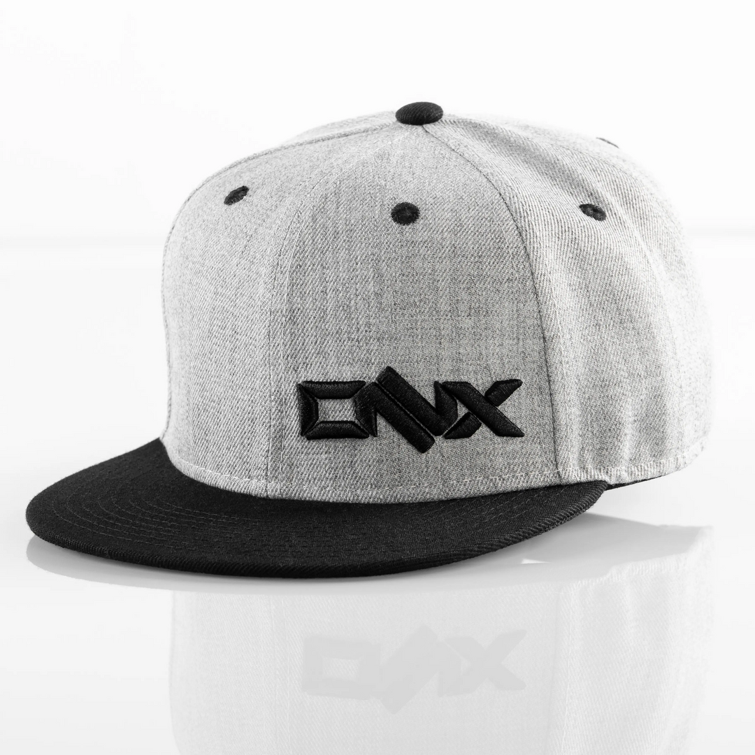 MMA FIGHTWEAR—ONX RU1 SNAPBACK HAT—HEATHER GREY ONX Sports, INC